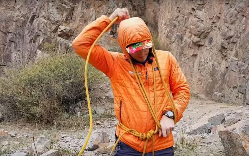 Полезные навыки - альпинистская беседка (обвязка) из основной верёвки